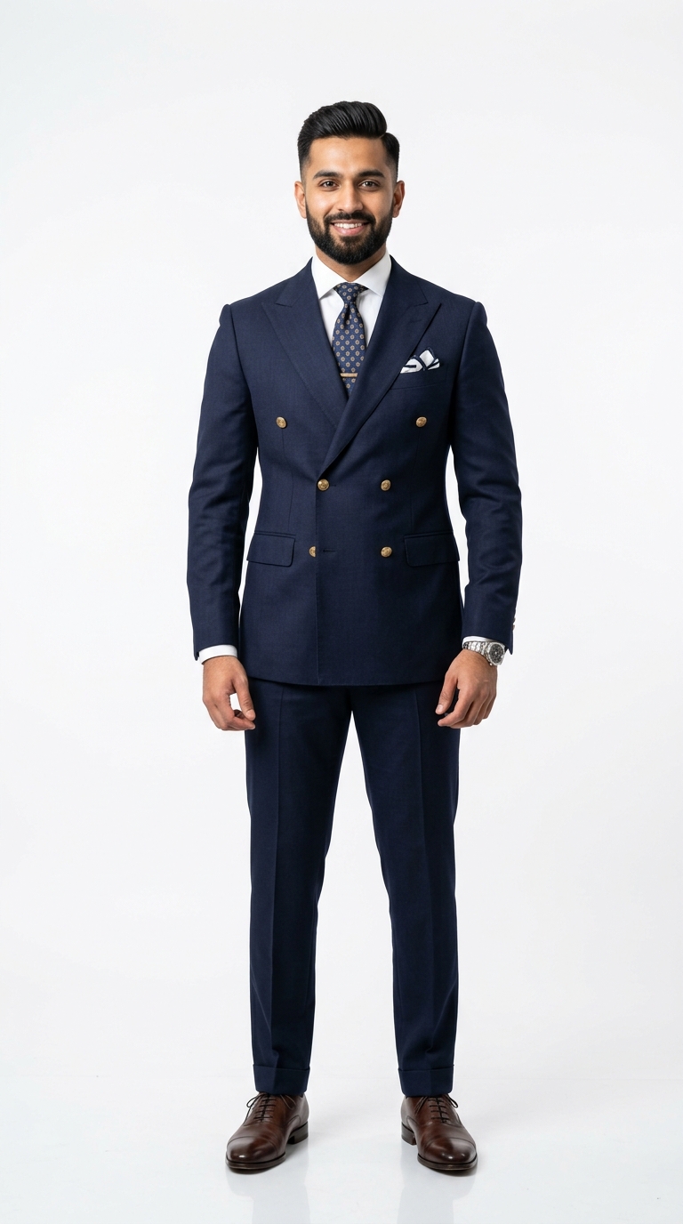 Men's Bespoke Tailored Suit